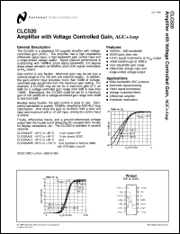 Click here to download CLC520AJE-TR13 Datasheet