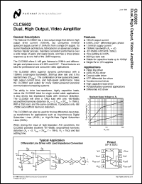 Click here to download CLC5602IM Datasheet