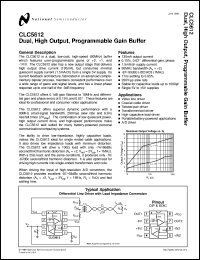 Click here to download CLC561 Datasheet