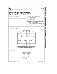Click here to download DM5407J/883 Datasheet