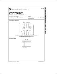 Click here to download DM5408W/883 Datasheet