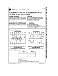 Click here to download DM54174J/883 Datasheet