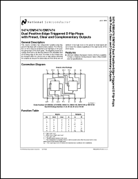 Click here to download DM5474W-MLS Datasheet