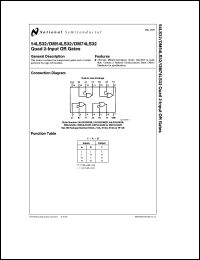 Click here to download DM54LS32E/883 Datasheet