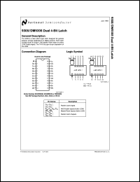 Click here to download DM9308J/883 Datasheet