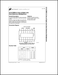 Click here to download DM9312J/883 Datasheet