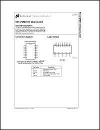 Click here to download DM9314J/883 Datasheet
