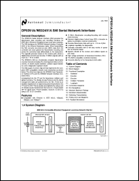 Click here to download DP8391AMWC Datasheet