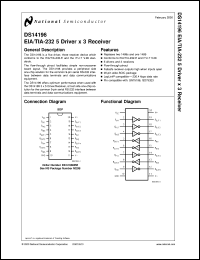 Click here to download DS14196 Datasheet