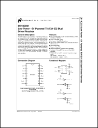 Click here to download DS14C232CMX Datasheet