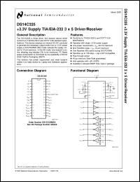 Click here to download DS14C335MSAX Datasheet