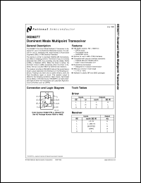 Click here to download DS36277TMX Datasheet