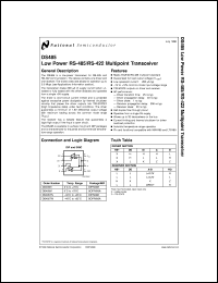 Click here to download DS485TN Datasheet