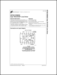 Click here to download DS7831J/883 Datasheet
