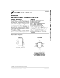 Click here to download DS90C031E-MIL Datasheet