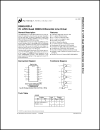 Click here to download DS90LV031ATMX Datasheet