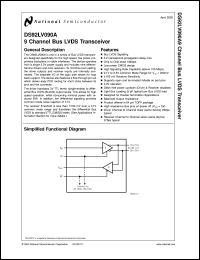 Click here to download DS92LV090ATVEHX Datasheet