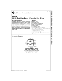 Click here to download DS9638CM Datasheet