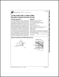 Click here to download LF198H/883 Datasheet