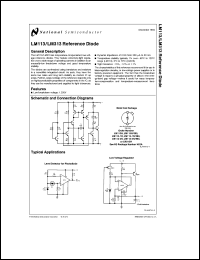 Click here to download LM113WG-MPR Datasheet
