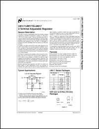 Click here to download LM117WG-MPR Datasheet