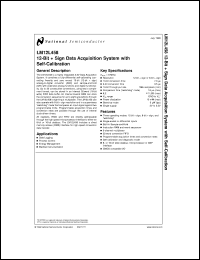 Click here to download LM12L458CIV Datasheet