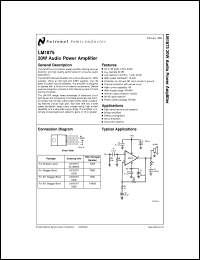 Click here to download LM1875 Datasheet