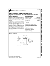 Click here to download LM1971MX Datasheet