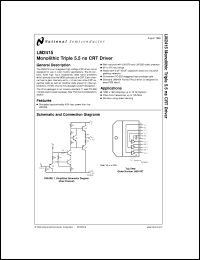 Click here to download LM2415T Datasheet