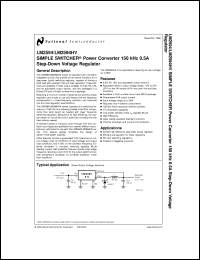 Click here to download LM2594HVN-3.3 Datasheet