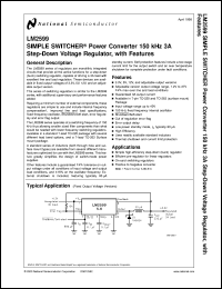 Click here to download LM2599S-3.3 Datasheet