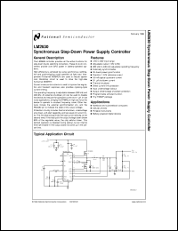Click here to download LM2630MTC-ADJ Datasheet
