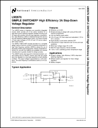 Click here to download LM2676T-12 Datasheet