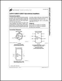Click here to download LM307MWC Datasheet