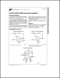 Click here to download LM308 Datasheet