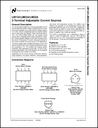 Click here to download LM334MWC Datasheet