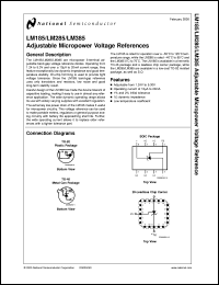 Click here to download LM385BZ Datasheet