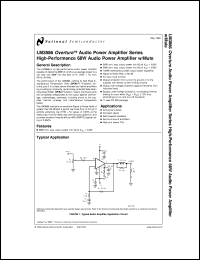 Click here to download LM3886TF Datasheet