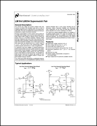 Click here to download LM394H Datasheet