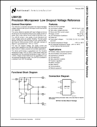 Click here to download LM4120AIM5-3.0 Datasheet