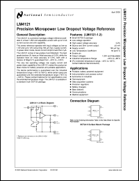 Click here to download LM4121AIM5X-1.2 Datasheet