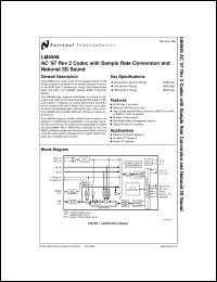 Click here to download LM4546 Datasheet