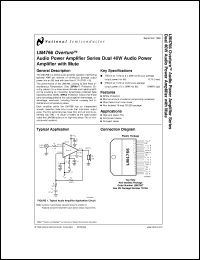 Click here to download LM4766T Datasheet