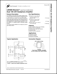 Click here to download LM4808 Datasheet
