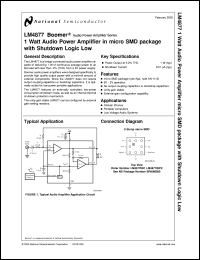 Click here to download LM4877 Datasheet
