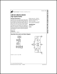 Click here to download LM6125MD8 Datasheet