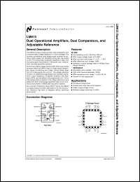 Click here to download LM613 Datasheet