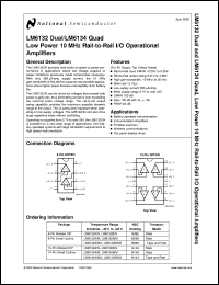 Click here to download LM6132AIMX Datasheet