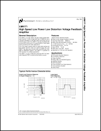 Click here to download LM6171AIMX Datasheet