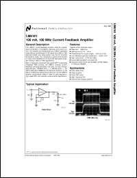 Click here to download LM6181IN Datasheet